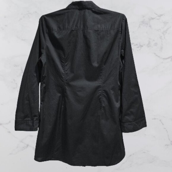 NWT RGL New York Black Cotton Lightweight Tunic - XL - Picture 2 of 11